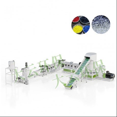 Macchina di pelletizazione di riciclamentu integrata Jwell Three Machine