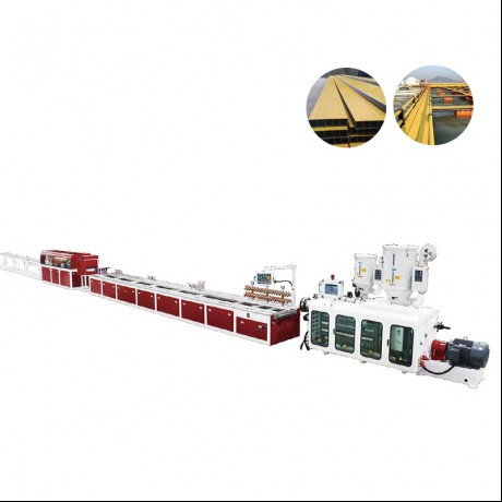 Ligne d'extrusion de panneaux de pont en PP/PE recyclé