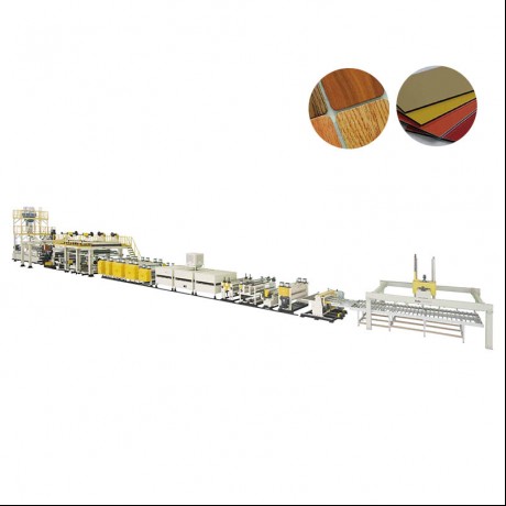 Linea di estrusione di pannelli compositi d'aluminiu è plastica