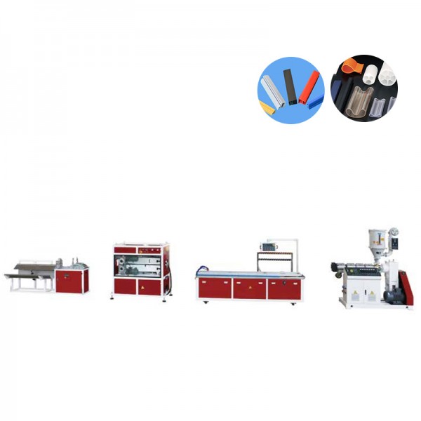 JWELL PVC PP PE PC ABS Linea d'estrusione di profili chjucu